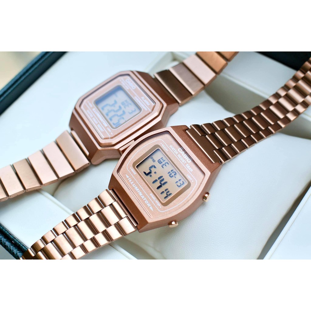 Đồng hồ cặp đôi nam nữ Casio B640WC-5ADF &Casio B650WC-5ADF