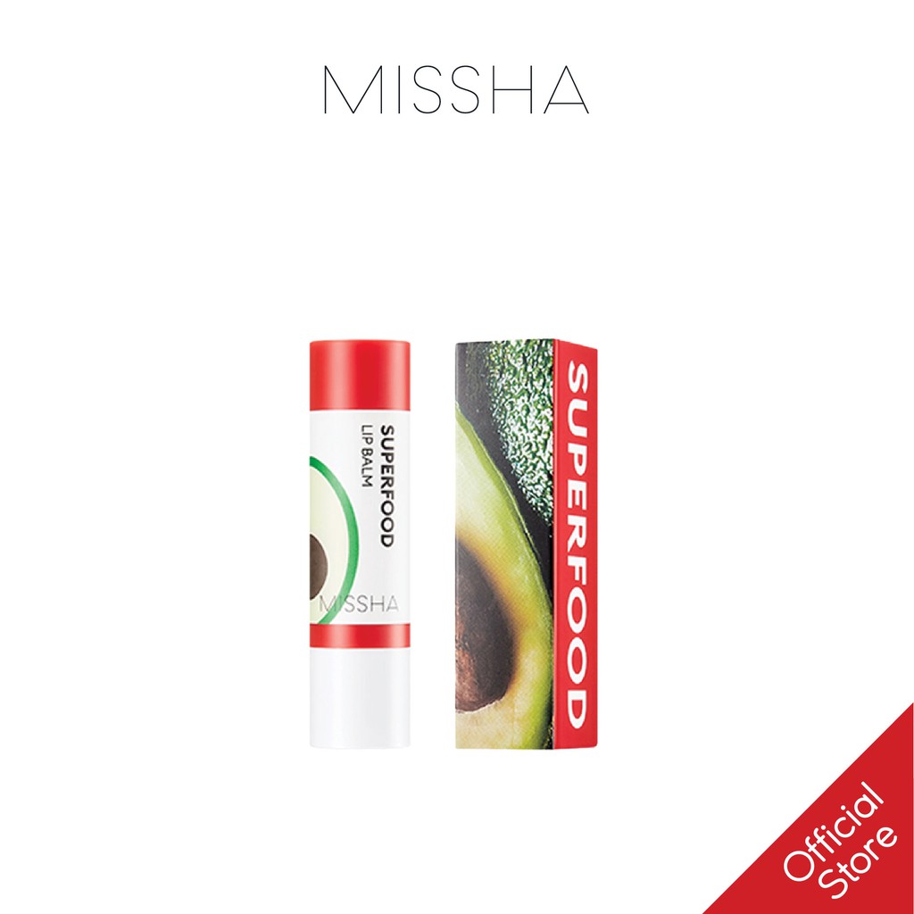 Son Dưỡng Môi Missha Superfood Avocado Lip Balm 3.2g 4.9