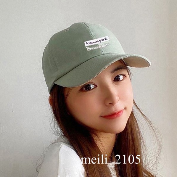 Mũ lưỡi trai thêu chữ Newyork broken phong cach ulzzang cực đẹp