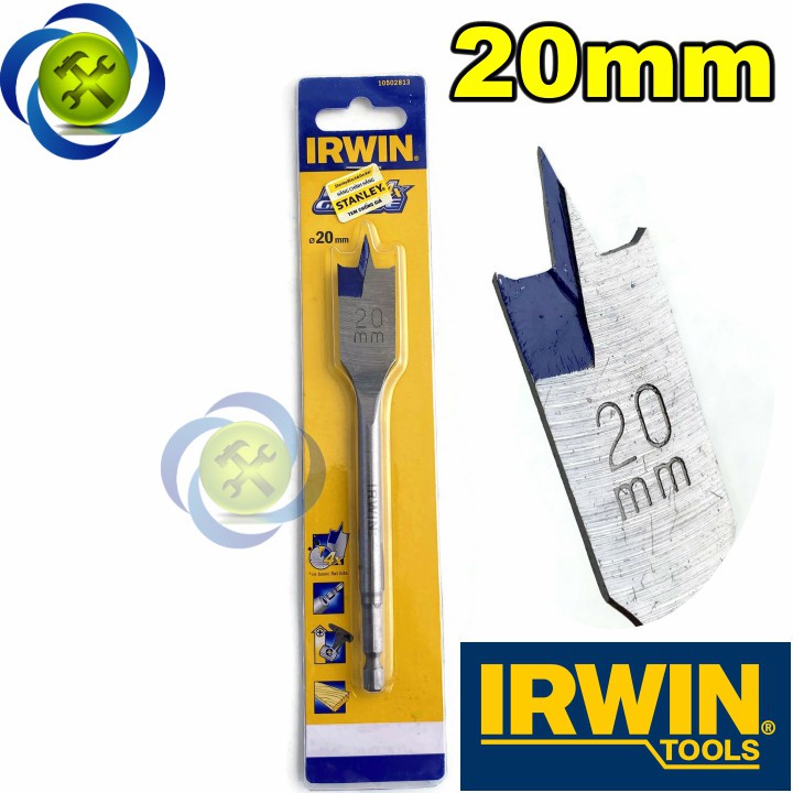 (ĐỦ SIZE) Mũi khoan gỗ đuôi cá IRWIN 105028