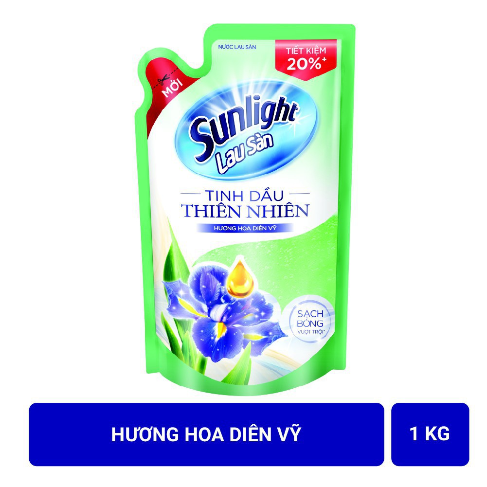 Túi nước lau sàn Sunlight thiên nhiên 1kg (giao màu ngẫu nhiên)