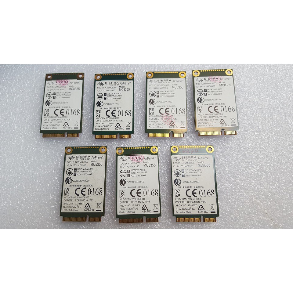 Card WWAN 3G HP UN2430 - Gobi 3000 - Support HP Elitebook 2560p,8460p,8460w,8560w,8760w, 2570p,8470p,8470w,8570p