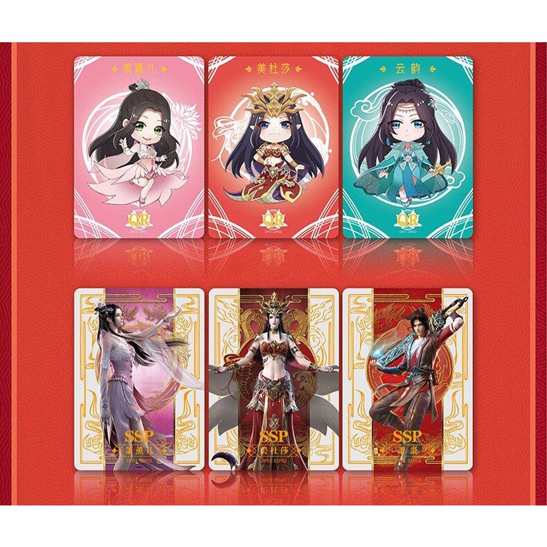 Set 5 ảnh thẻ nhân phẩm Đấu La Đại Lục ngẫu nhiên Cao Cấp Siêu Đẹp ( ngẫu nhiên 1 pack )