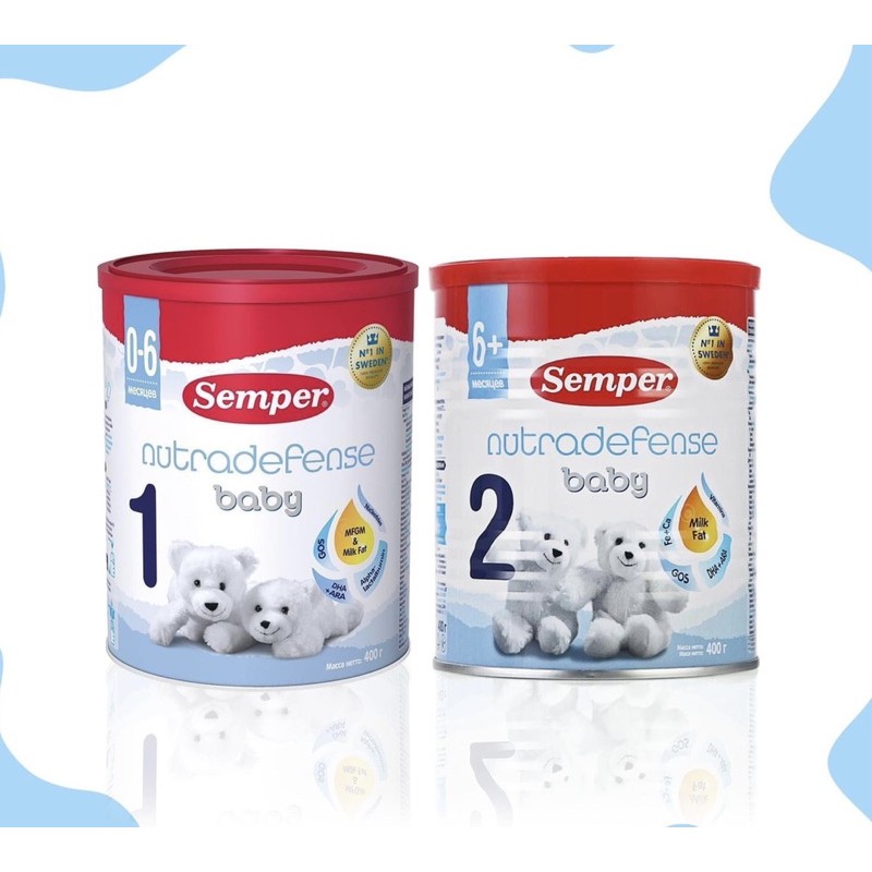 Sữa tăng cân Semper 400g Nga đủ số