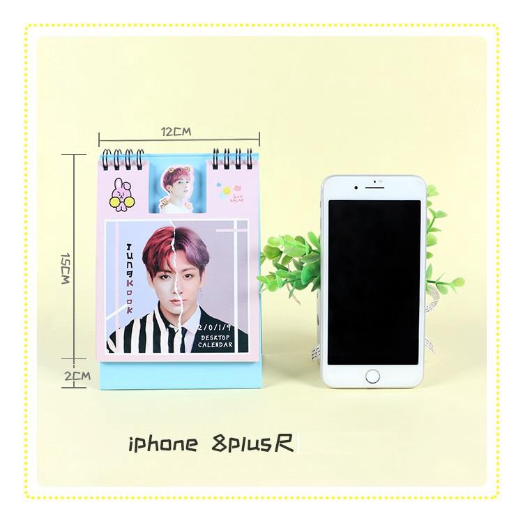 Lịch để bàn 2019 BTS, V, JUNGKOOK