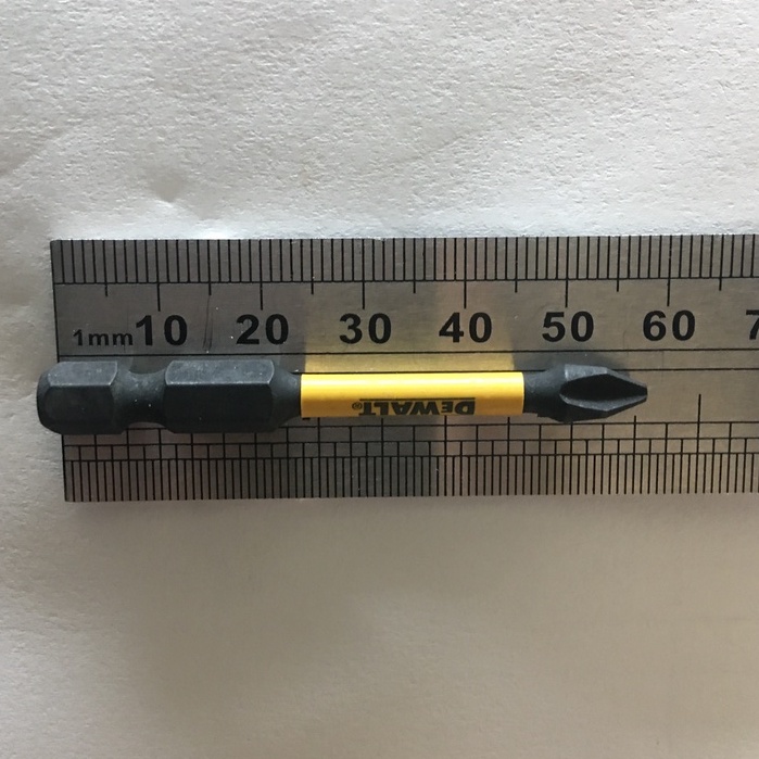 Mũi Vít Bake DEWALT PH2 Dài 58mm Màu Đen