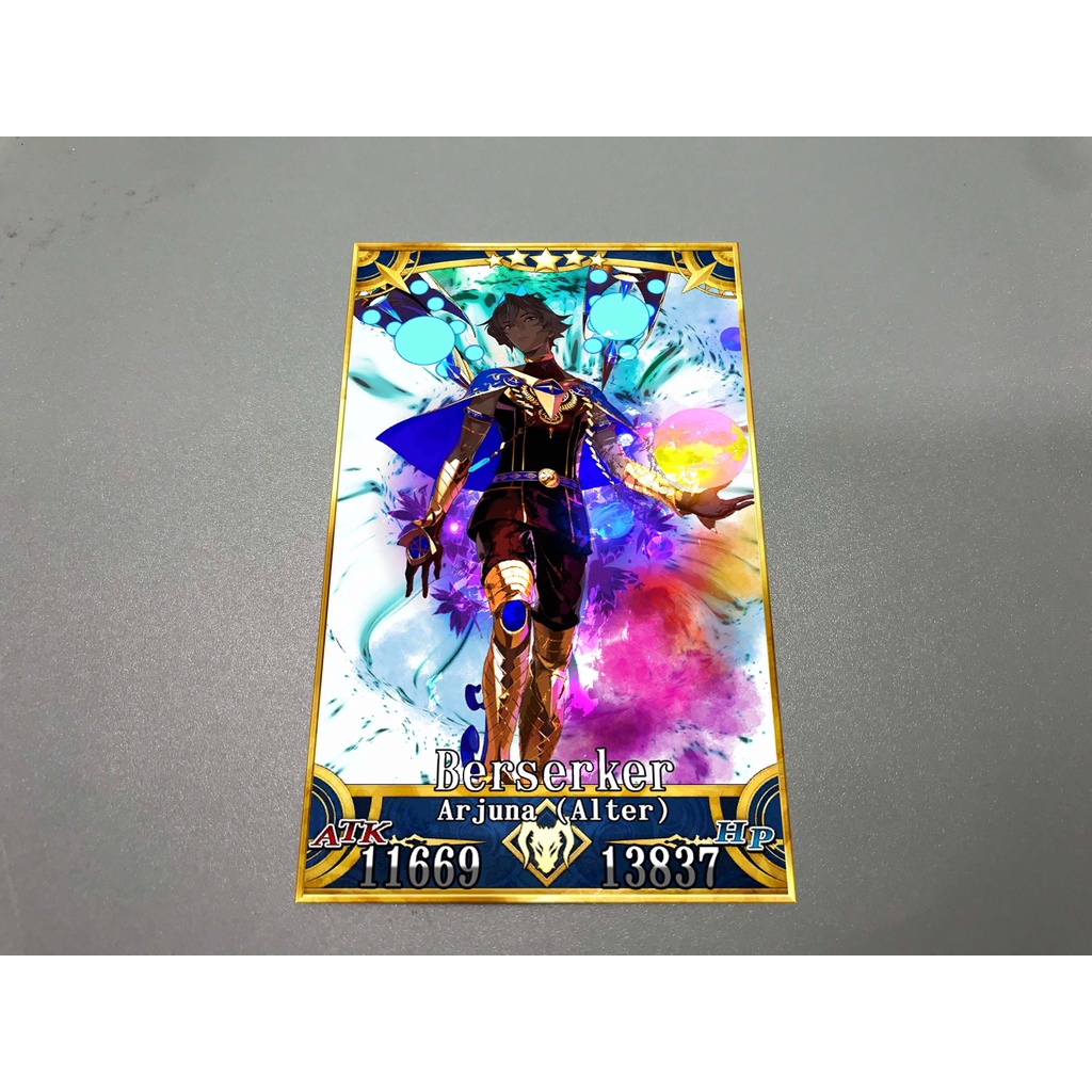 Thẻ bài sưu tầm custom, bánh xốp Fate Grand Order, FGO, Fate/Grand Order Arjuna Alter