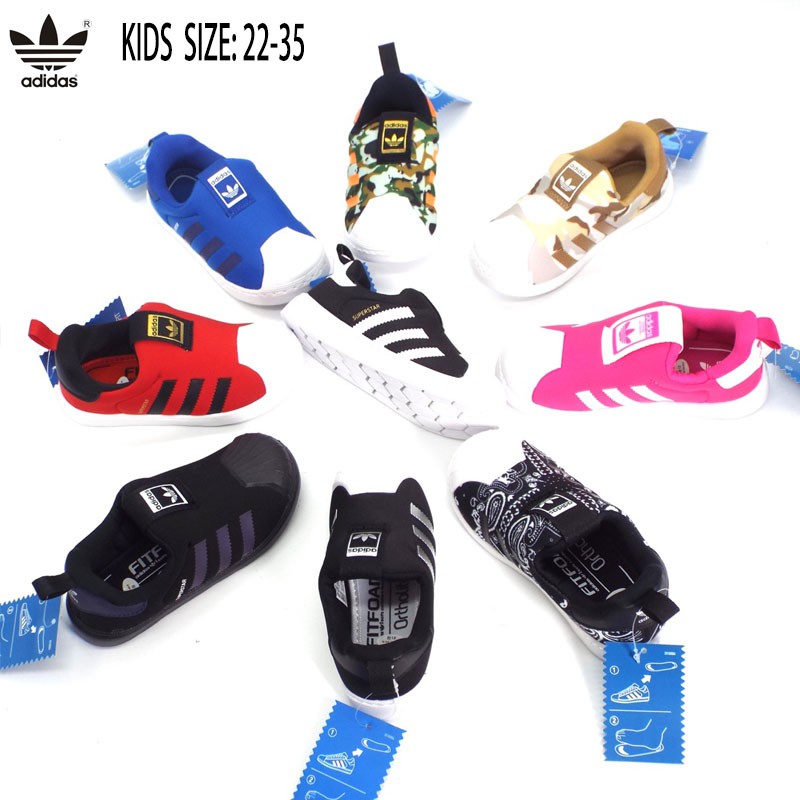 * Sẵn sàng *Adidas chính hãng Giày thể thao trẻ em đứa bé đứa trẻ Giày bé trai Giày tập đi trẻ em Giày bé trai Thoải mái chống trượt Đáy mềm