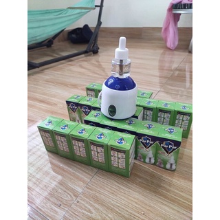 combo máy đuổi muỗi par par và tinh dầu