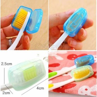 Set 3 hộp bọc đầu bàn chải đánh răng du lịch tiện lợi