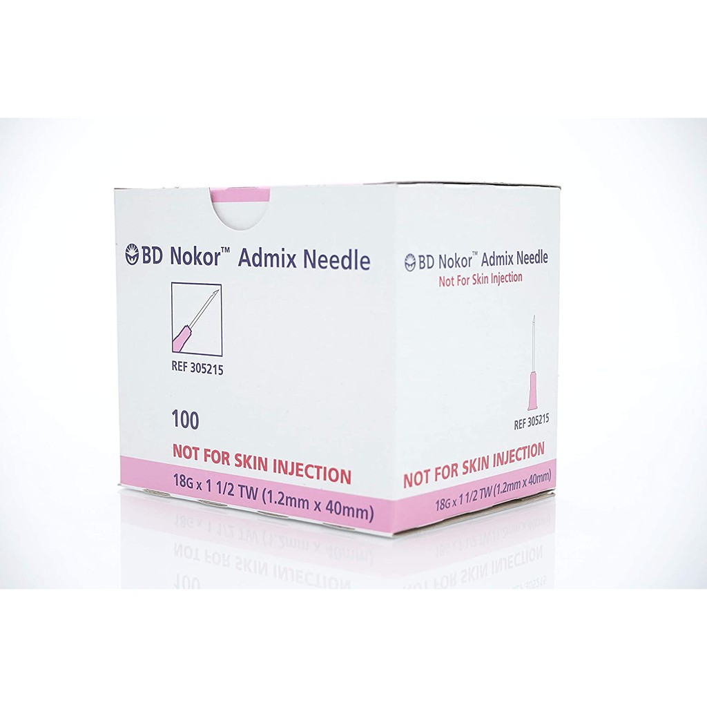 Kim Nokor 18G tách đáy sẹo rỗ có hướng dẫn với prp hàng nhập khẩu