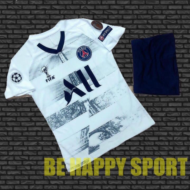Quần Áo Đá Bóng PSG  Vải Thái - Đồ Đá Banh Thun Lạnh Cực Chất Nhiều Màu PP Bởi Be Happy Sport