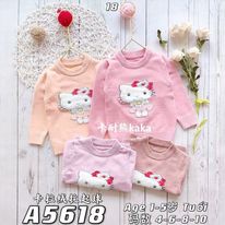 (A51 - Nhiều Mẫu) Áo Len Quảng Châu Cho Bé Gái (7-14kg)