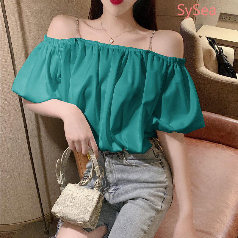 Áo tank top thiết kế trễ vai quyến rũ