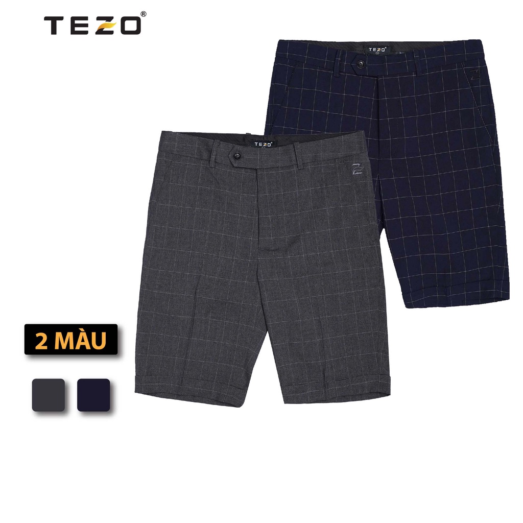 Quần ngố vải Tezo dáng thể thao phong cách năng động 2201QNVC01