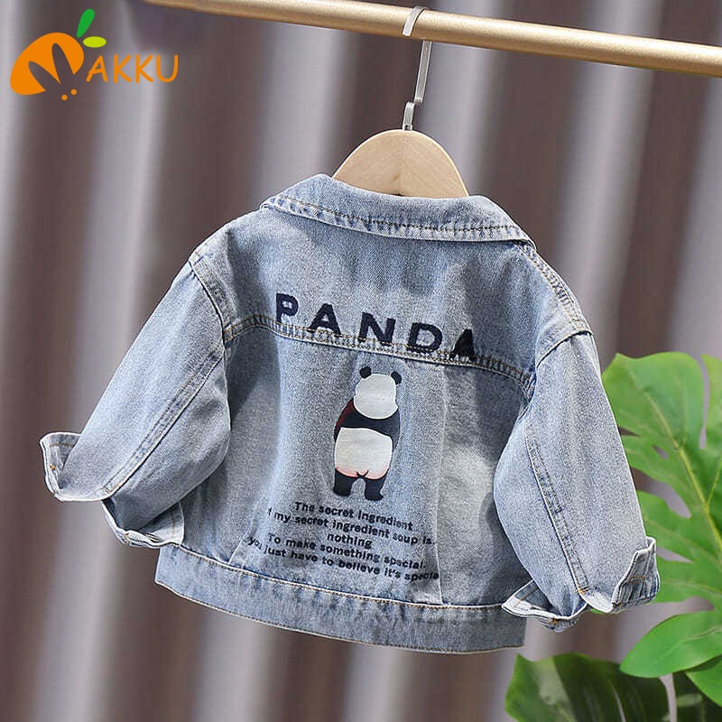 Áo Khoác Denim Thời Trang Cá Tính Cho Bé Trai Gái akku