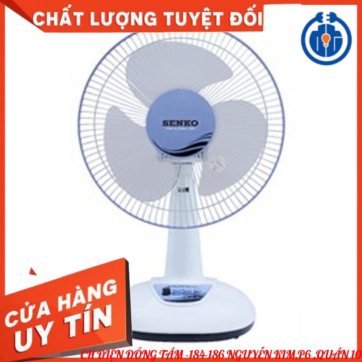 ⚡GIAO HỎA TỐC⚡ QUẠT BÀN SENKO B3 CÁNH 3 TẤC (B1216,B1213) Màu ngẫu nhiên- BẢO HÀNH 2 NĂM