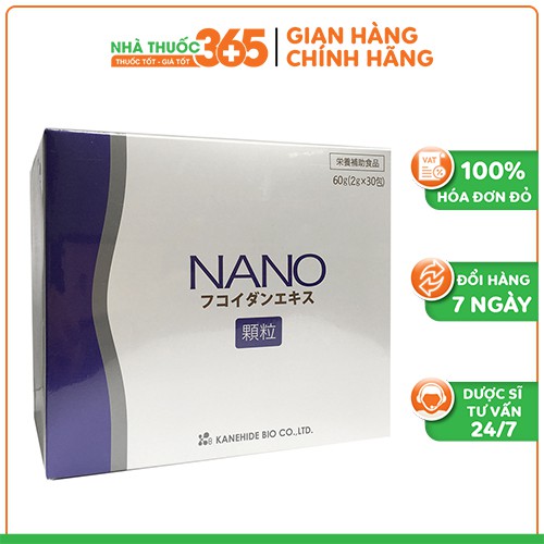 Nano Fucoidan Extract Granule 30 Gói - Hỗ Trợ Điều Trị Ung Thư