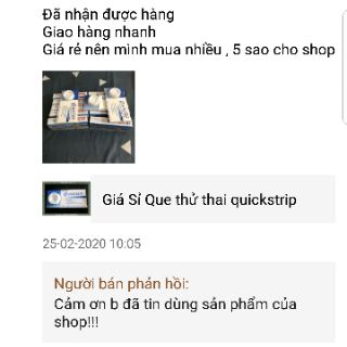 Giá Sỉ Que thử thai quickstrip,quickseven