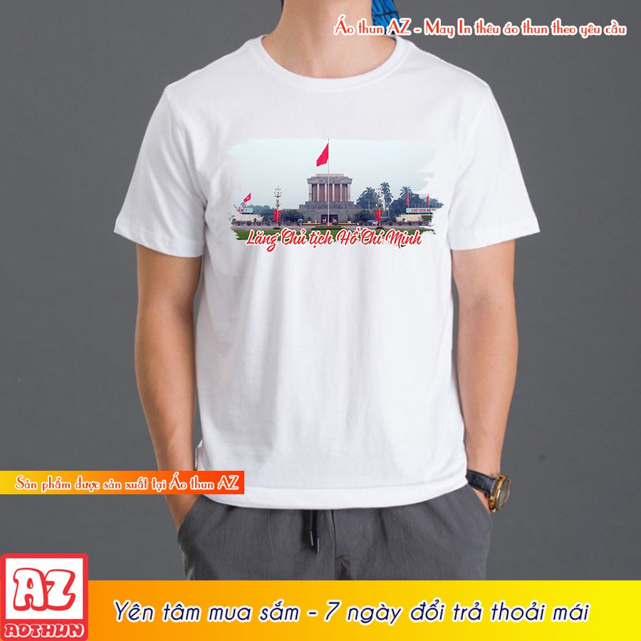 Áo thun du lịch Hà Nội Việt Nam - Lăng chủ tịch Hồ Chí Minh AZ F2070