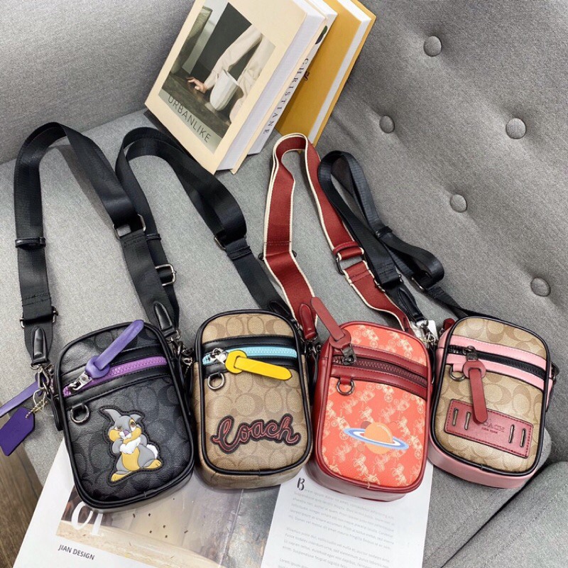 Túi C0ACH nam mini đeo chéo