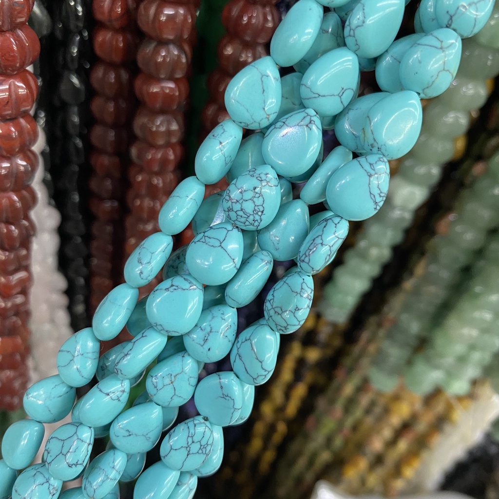 DIY Imitation Drop Shape Loose Beads For Making Accessories 8x10mm