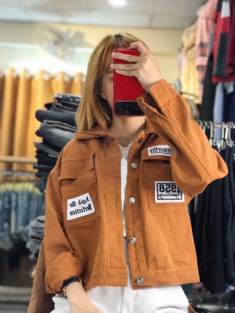 ÁO KHOÁC KAKI CHẤT LỪ CM49 | BigBuy360 - bigbuy360.vn