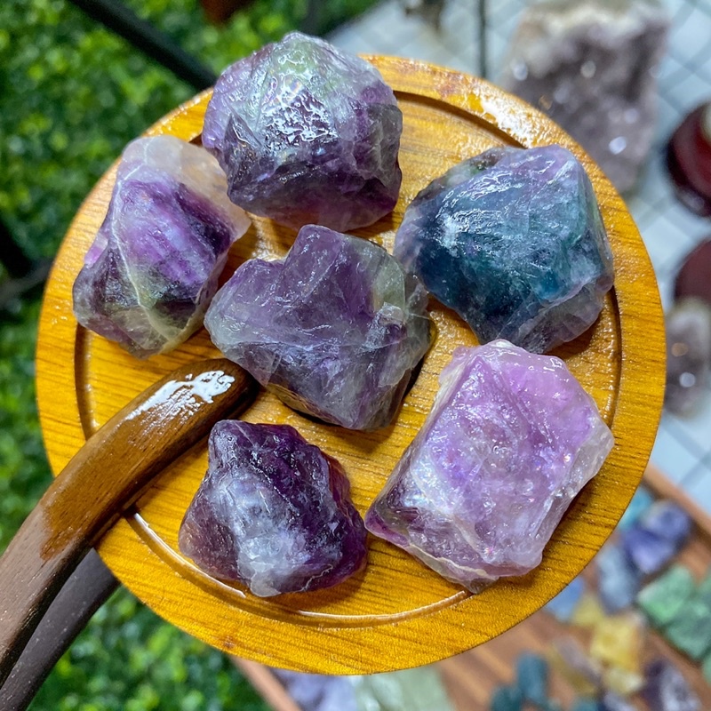 Đá Flourite Đa Sắc