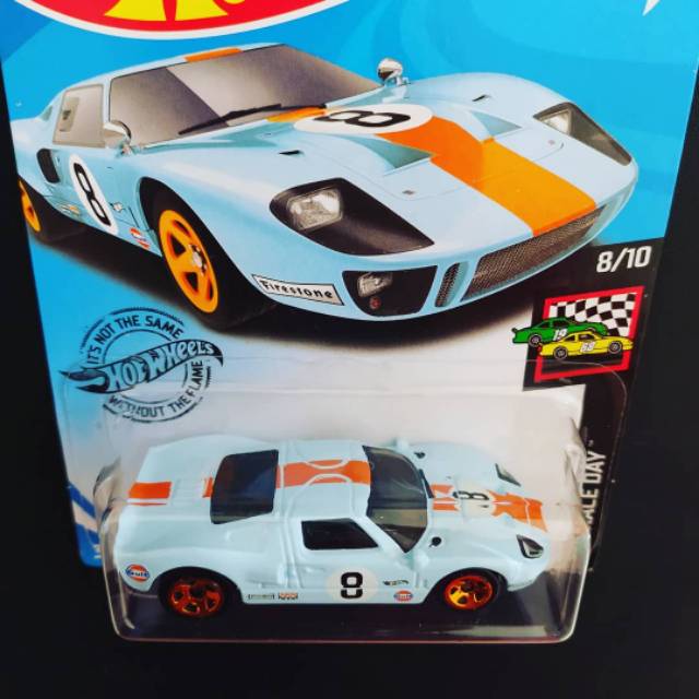 Hot Wheels Mô Hình Xe Hơi Ford Gt40 Gulf Diecast (max1 / Mua Mua)