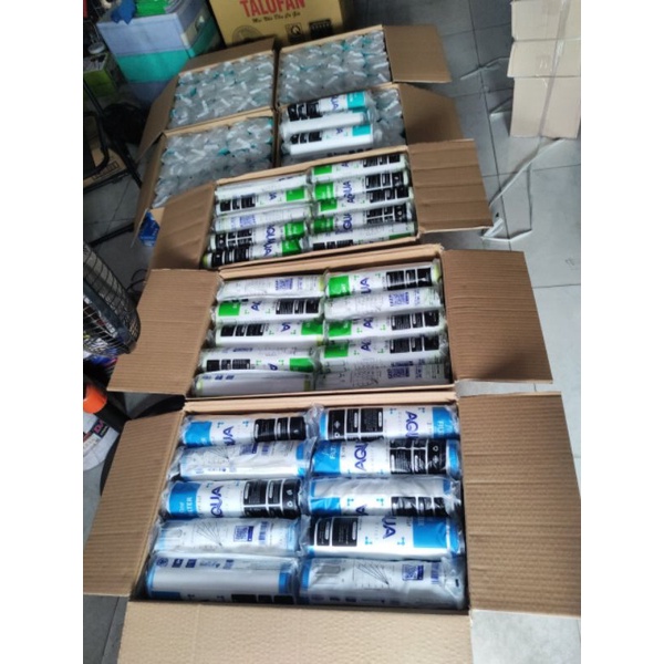 Bộ 3 lõi lọc thô 1,2,3;lõi lọc nước aqua,lọc cận
