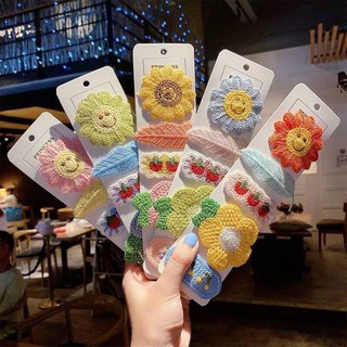 Set Kẹp Tóc Mái Đan Len cho Mẹ và Bé Cực Đẹp- PrinCess (SP001336)