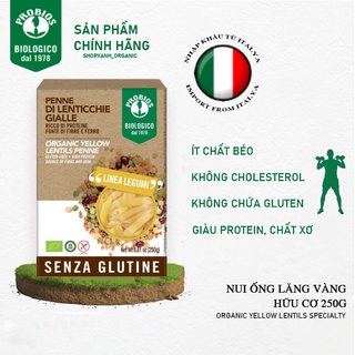 Nui ống lăng vàng hữu cơ 250g ProBios-OL