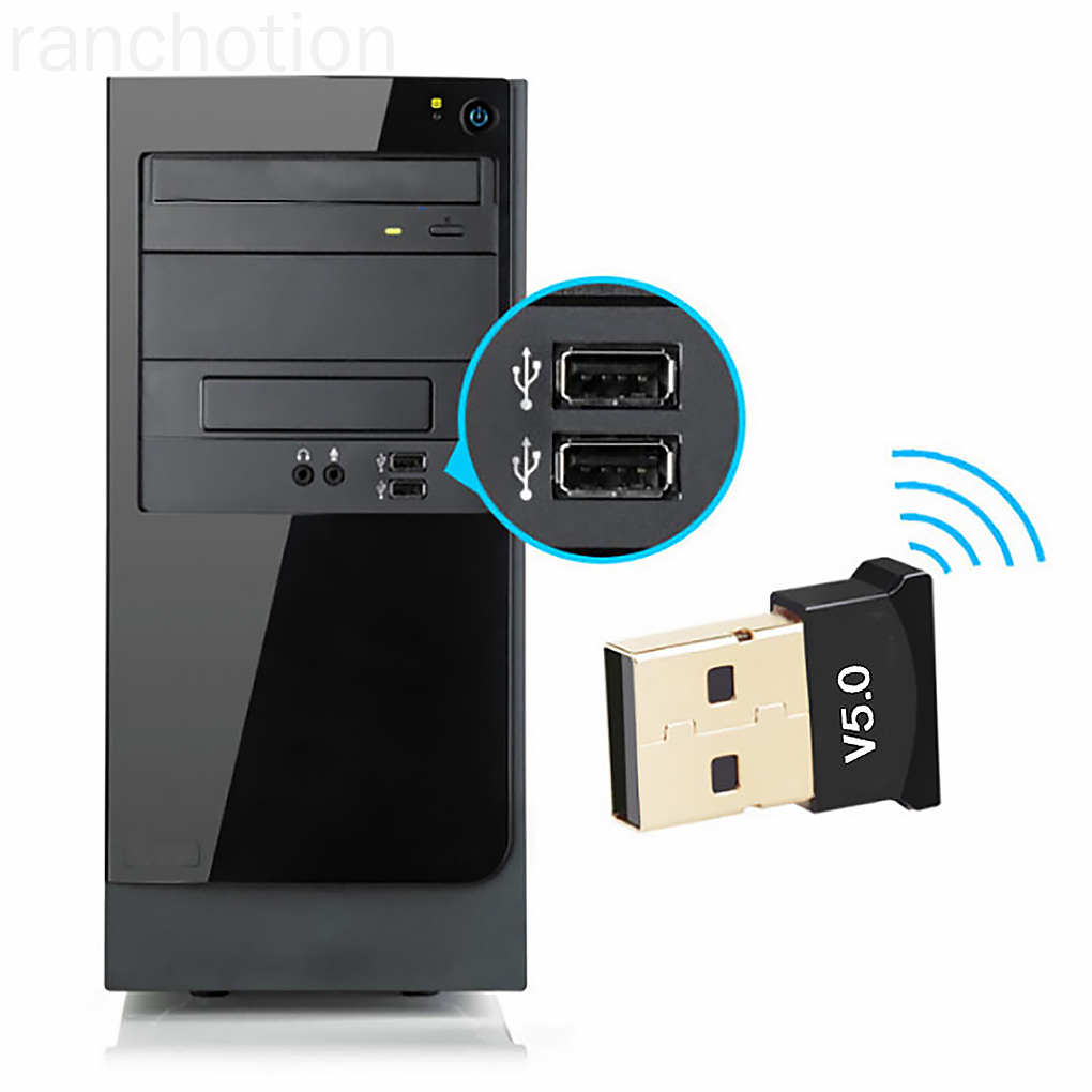 Thiết Bị Nhận Tín Hiệu Âm Thanh Bluetooth 5.0 Usb 2.0