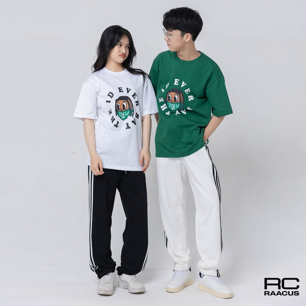 Áo thun IDEV  PATOMI.STUDIO , Áo thun unisex nam nữ form rộng oversize chất liệu 100% Cotton