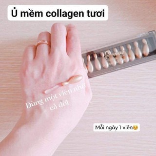Collagen tươi 28 viên - ammud multi vita ampoule hàn quốc 95