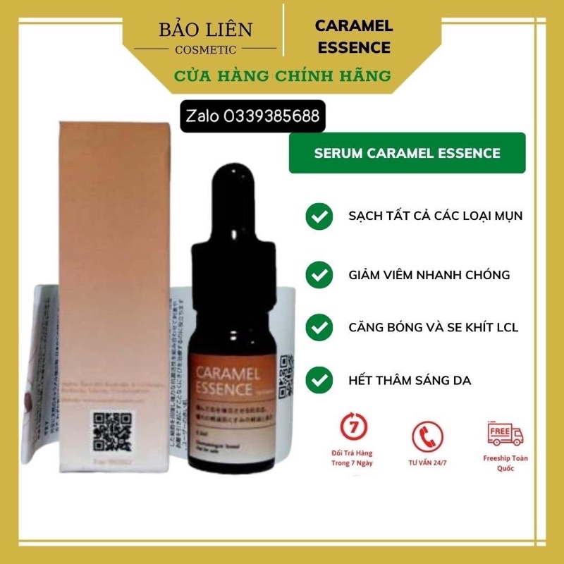 Serum Caramel Esence Viện Da Liễu Nhật Bản Giảm Mụn Dưỡng Da