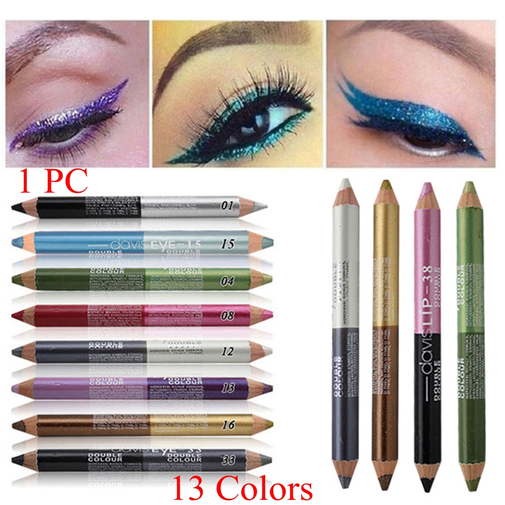 (Hàng Mới Về) Phấn Mắt Dạng Bút Hai Màu Ánh Kim Không Thấm Nước Lâu Trôi | BigBuy360 - bigbuy360.vn