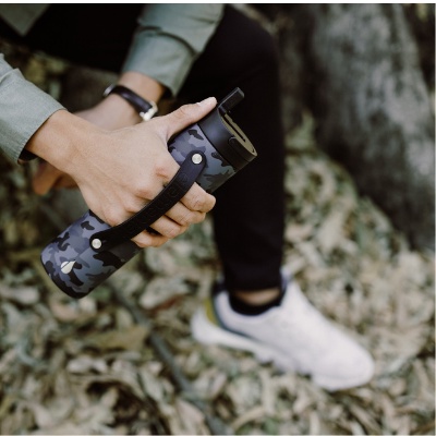 Bình giữ nhiệt Elemental sport 590ml màu đen camo, giữ nhiệt vượt trội,inox 304