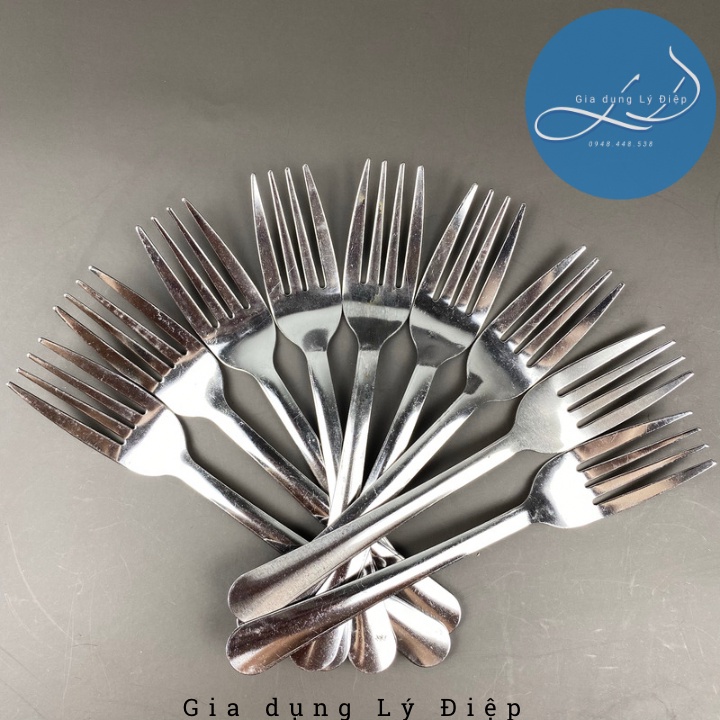 Nĩa inox dành cho gia đình, nhà hàng, quán ăn