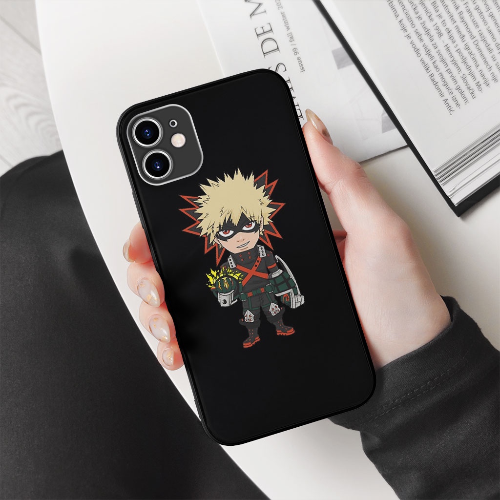 Ốp lưng CHIBI KATSUKI BAKUGO MYK phong cách cho Iphone 5 6 7 8 Plus 11 12 Pro Max X Xr-LAK0002335