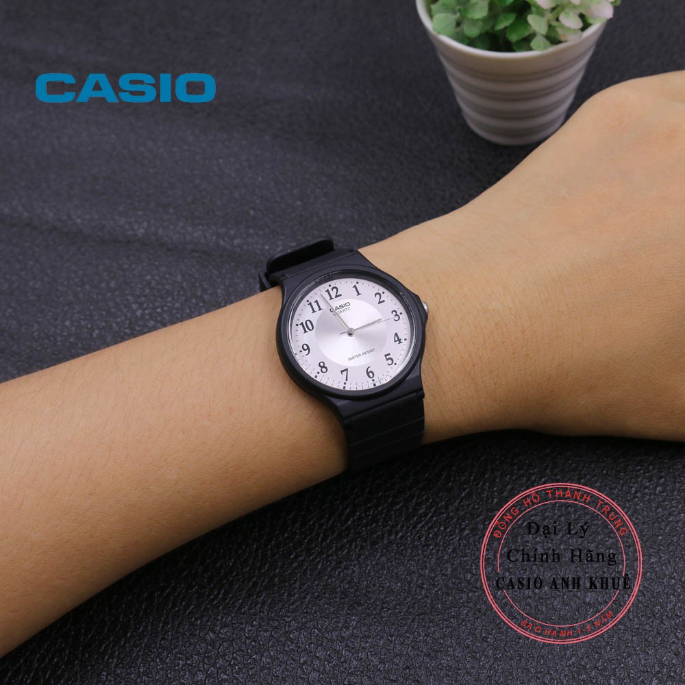 Đồng hồ Unisex Casio MQ-24-7B3LDF dây nhựa