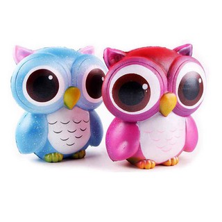 z[Chính hãng Sunny Squishy] Squishy - Cú mèo mắt to (15x13x6cm)t