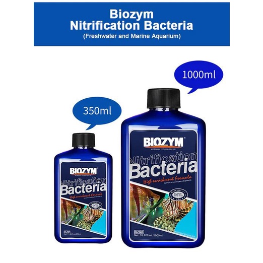 Vi sinh sống Biozym Nitrifying Bacteria cho nước ngọt và nước mặn