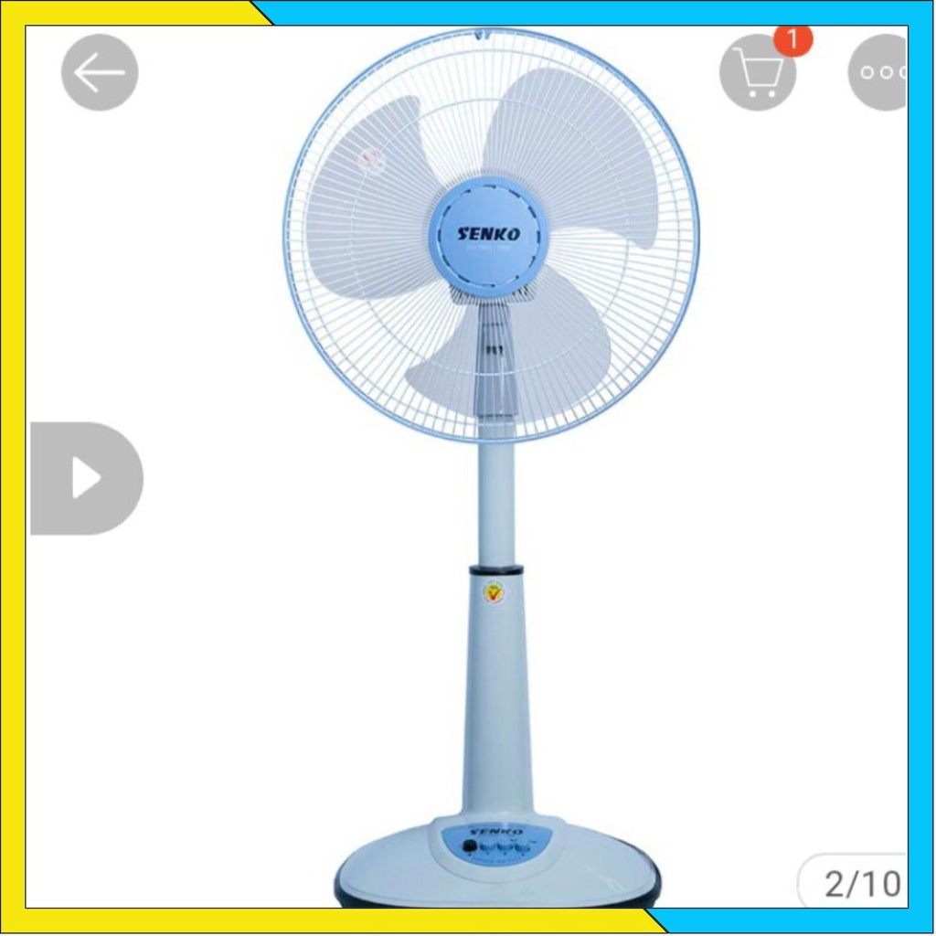 QUẠT LỠ ỐNG NHỰA SENKO L1338.