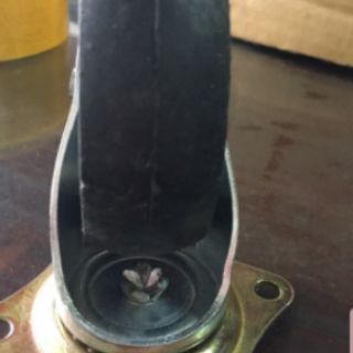 Bánh xe cao su đen các cỡ
