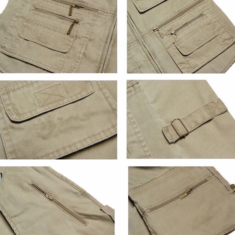 Áo Khoác Sát Nách Vải Cotton Cỡ Lớn Thời Trang Mùa Hè Cho Nam