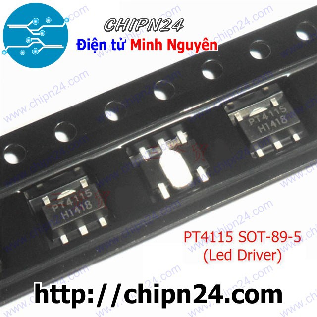 [3 CON] (SOP) IC Dán PT4115 SOT-89-5 (SMD) (4115 Led Driver)