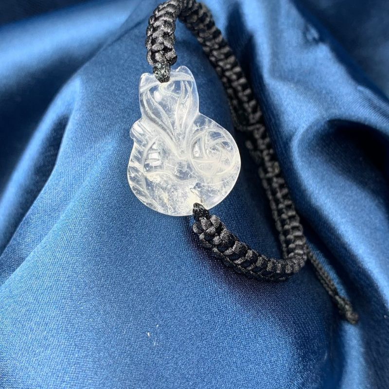 Hồ ly tình duyên TA màu trắng may mắn 9 đuôi