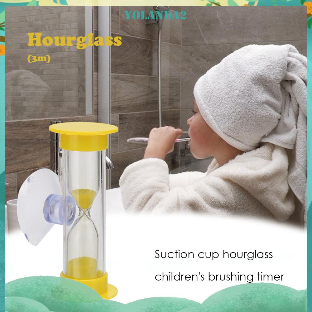 Đồng hồ cát tính thời gian đánh răng cho bé trong 3 phút