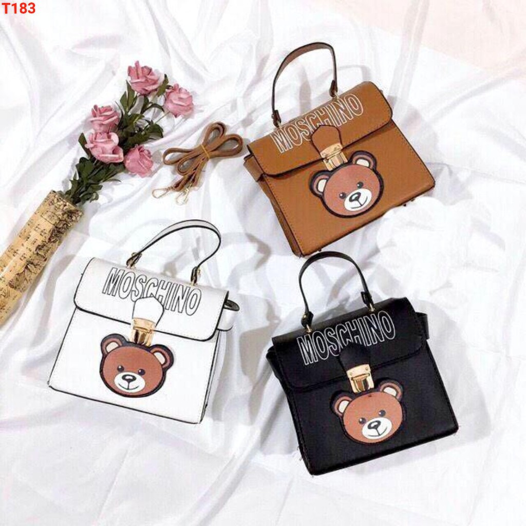 Túi đéo chéo nữ đầm dự tiệc Moschinol FE90 Shalla